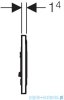Geberit Sigma10 przycisk spłukujący biały/chrom błyszczący/biały 115.758.KJ.5
